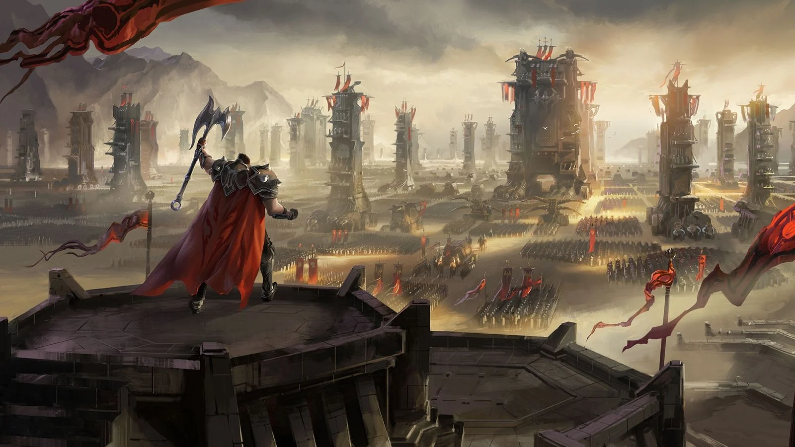 Noxus — a landscape of Runeterra